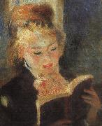 Pierre Renoir Woman Reading  fff oil painting
